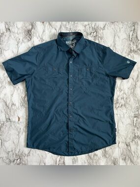Kuhl | Men's size medium Short Sleeve Button-Down Shirt Ripstop fabric hiking